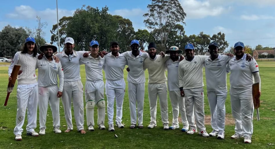 Cricket match photo